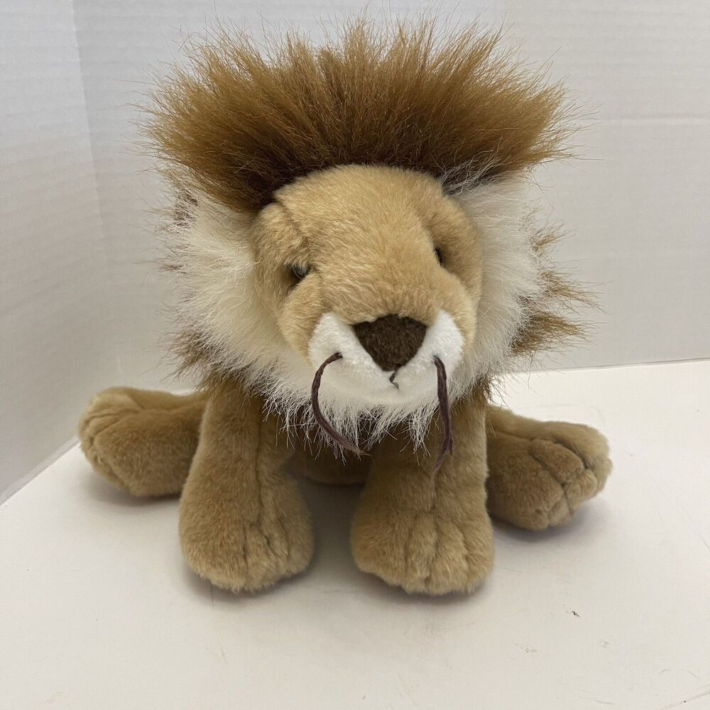 TY Classic Tan Regent the Lion 10" Plush Stuffed Animal 2006 Brown Mane